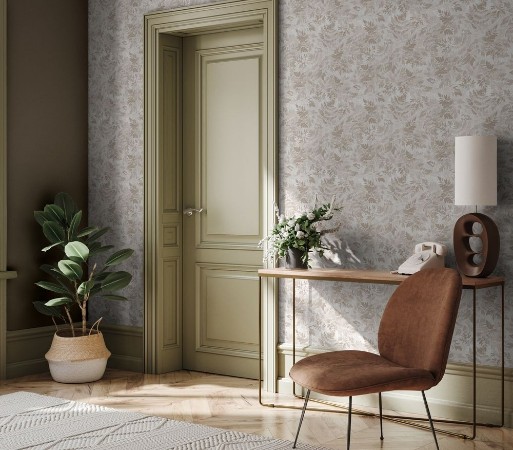 Coloring Ferns Beige - 1037201-01 - 05001-01 paint 